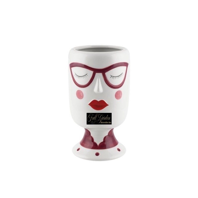 VASO CERAMICA VISO DONNA H.260X150X190 AL PZ