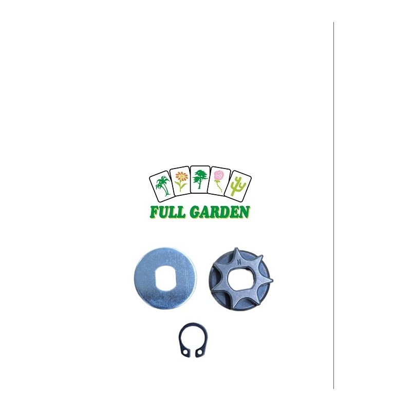 KIT PIGNONE CATENA-RONDELLA-SEEGER