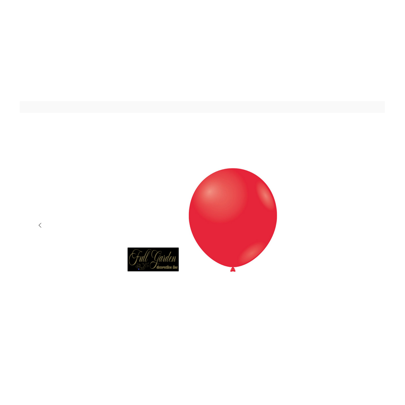 PALLONCINO DECOR LINE PASTELLO 5  ROSSO PZ100