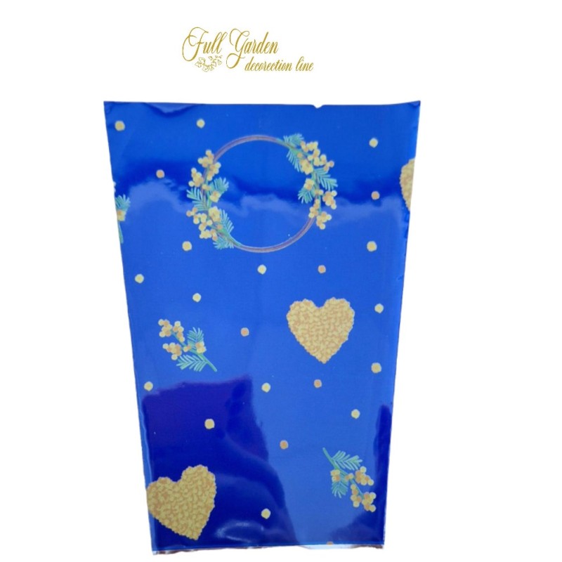 CONI STAMPATI SOFIA BLU 17X8X30