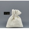 SACCHETTO 10X14 RETT. RUSTICO BIANCO PZ12