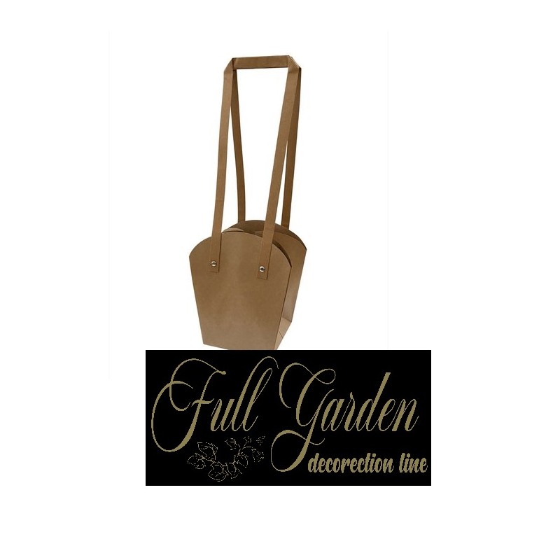 BORSA CARTA PZ 10 NATURAL 11X7 H.12