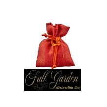 SACCHETTO ORO ROSSO CM.8X10 PZ 12