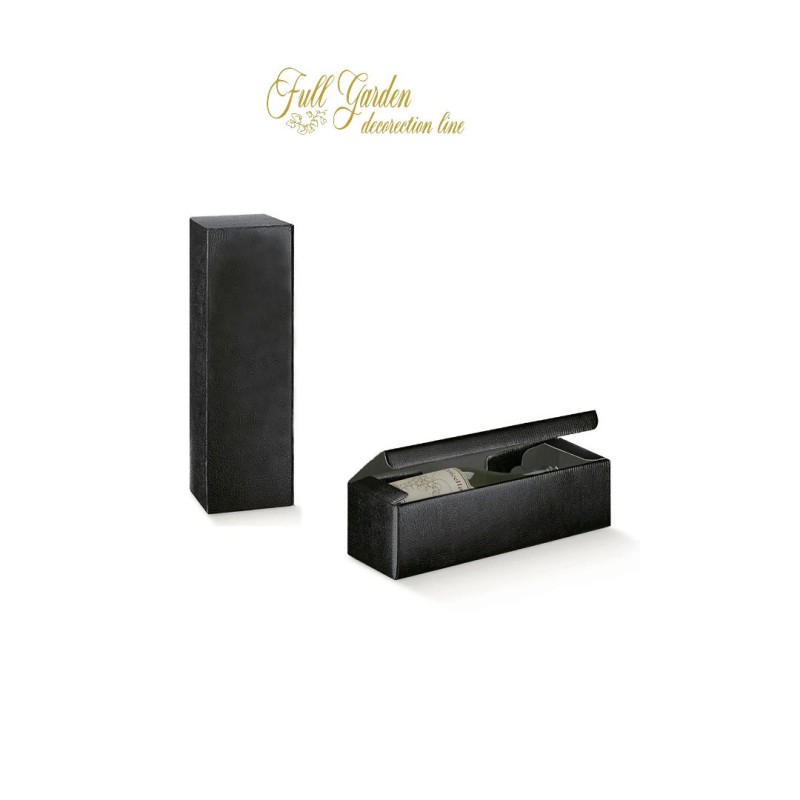 BAGS BOUTEILLE NOIR 34+10X9,5  PZ 5