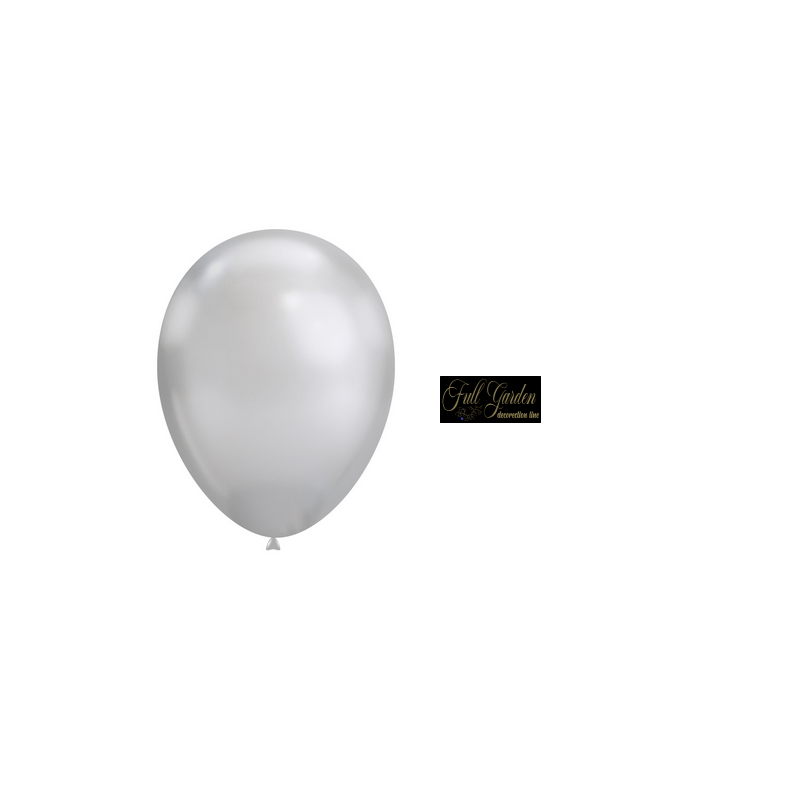 PALLONCINO CHROME/SHINY  ARGENTO 925  5 100PZ