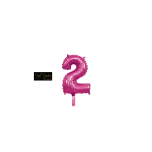 MYLAR FUCSIA  N.2 14-35CM CON VALVOLA