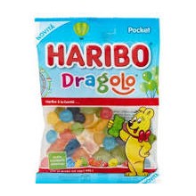 HARIBO GOMMOSE DRAGOLO BUSTA GR.90
