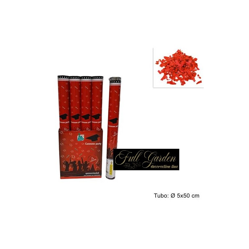CANNONE PARTY POPPER LAUREA  CM 50