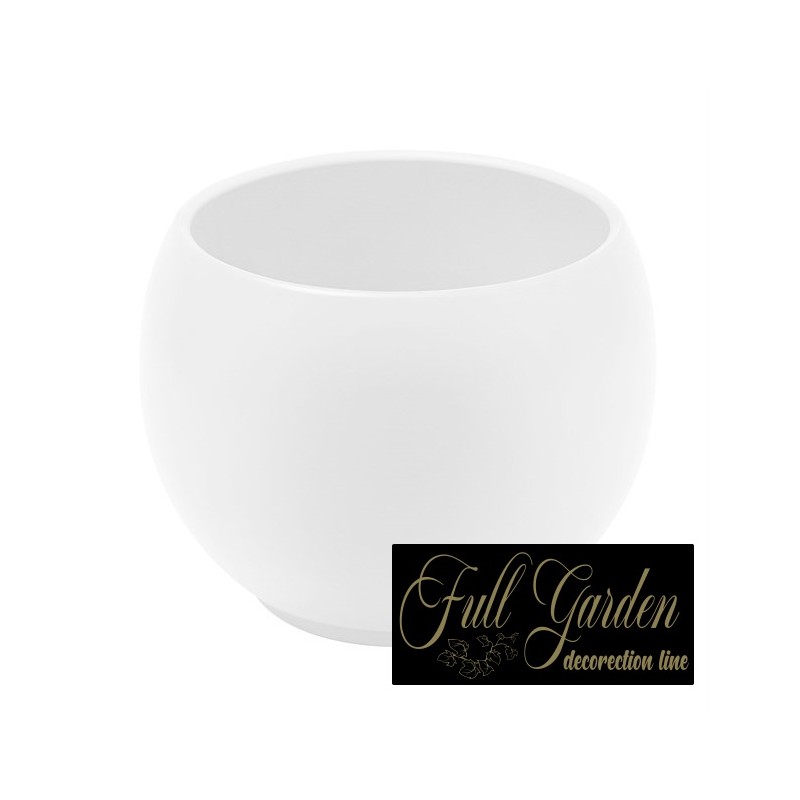 VASO CERAMICA BIANCO  H 130 DM150