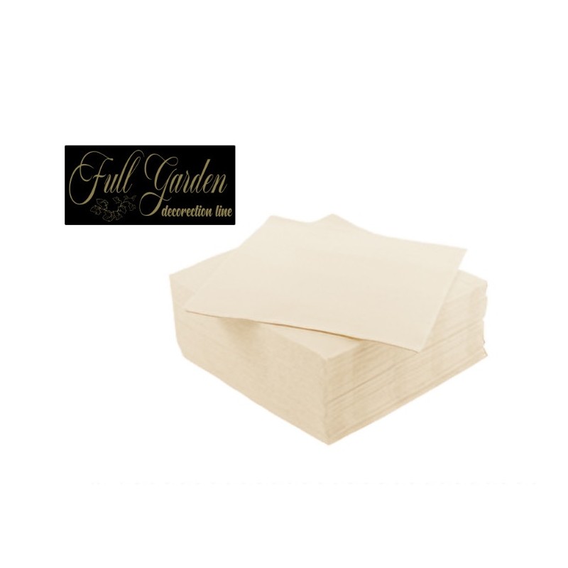 TOVAGLIOLI 25X25 2VELI TOUCH AVORIO 100PZ