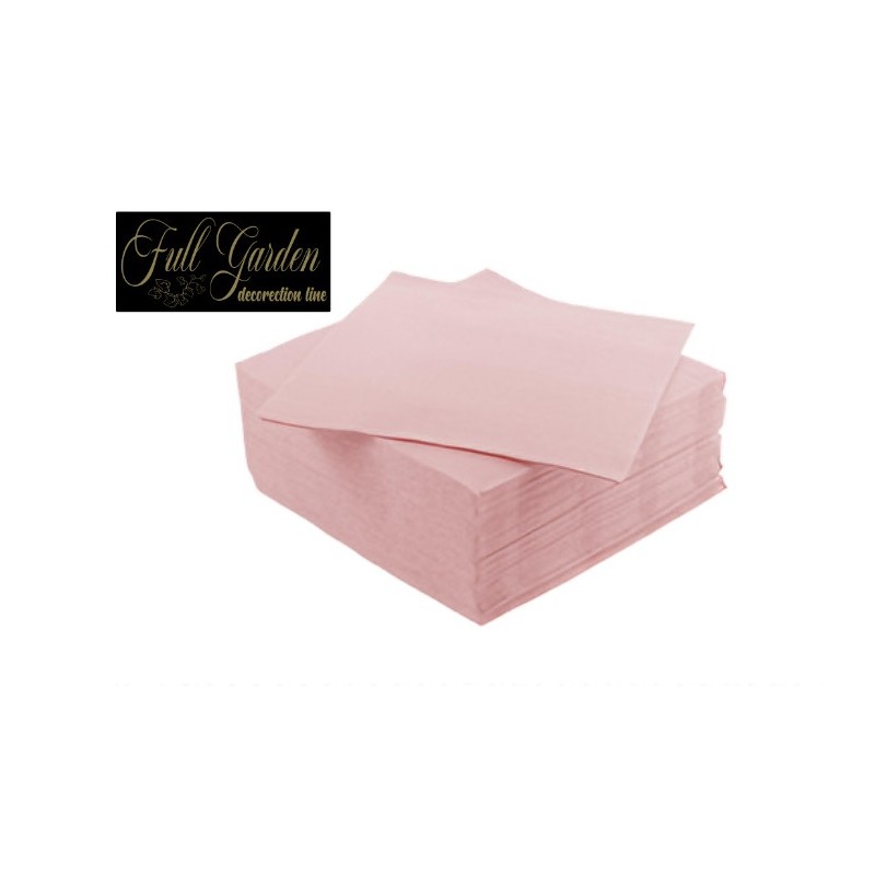 TOVAGLIOLI 38X38 2VELI  ROSA 40 PZ