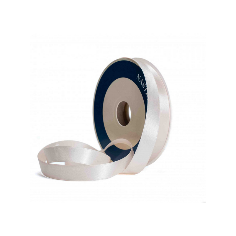 NASTRO RASO MM40X25MT LIGHT CREAM