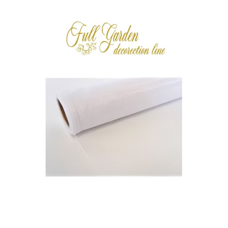 BOBINA ORGANZA CM36X9MT SINGLE TONE WHITE