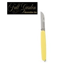 COLTELLO TASCABILE GIALLO LAMA 65MM