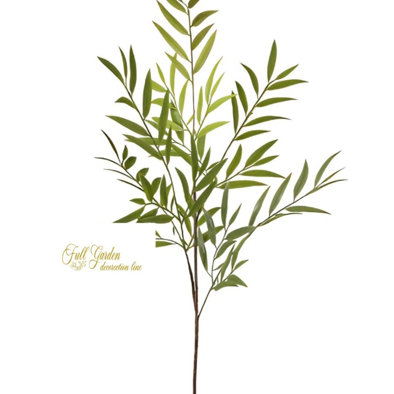 RAMO FOGLIE SALICE X 3 CM 40*87 GREEN