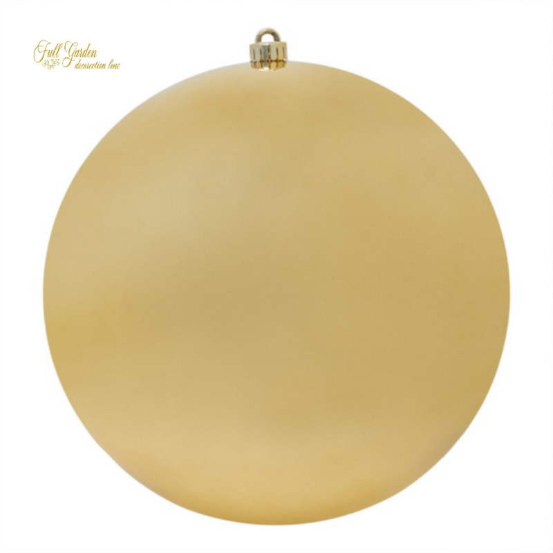 SFERA PLASTICA  MM.300 GOLD