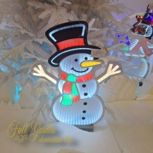 PUPAZZO CM.60 LUCE LED MULTICOLOR