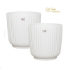 °°°CASPO LILYA  D.24,5 H 24  WHITE MATT