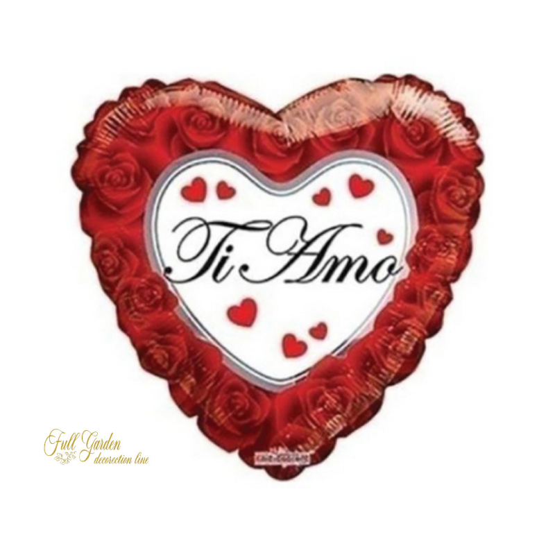 MYLAR TI AMO CUORE TI AMO 18