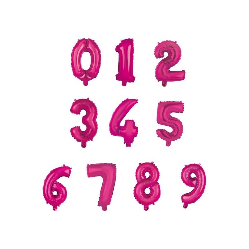 MYLAR FUCSIA N.3  14-35CM CON VALVOLA