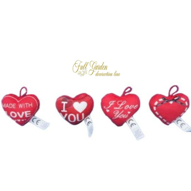 8 PEZZI CUORI ASSORTITI