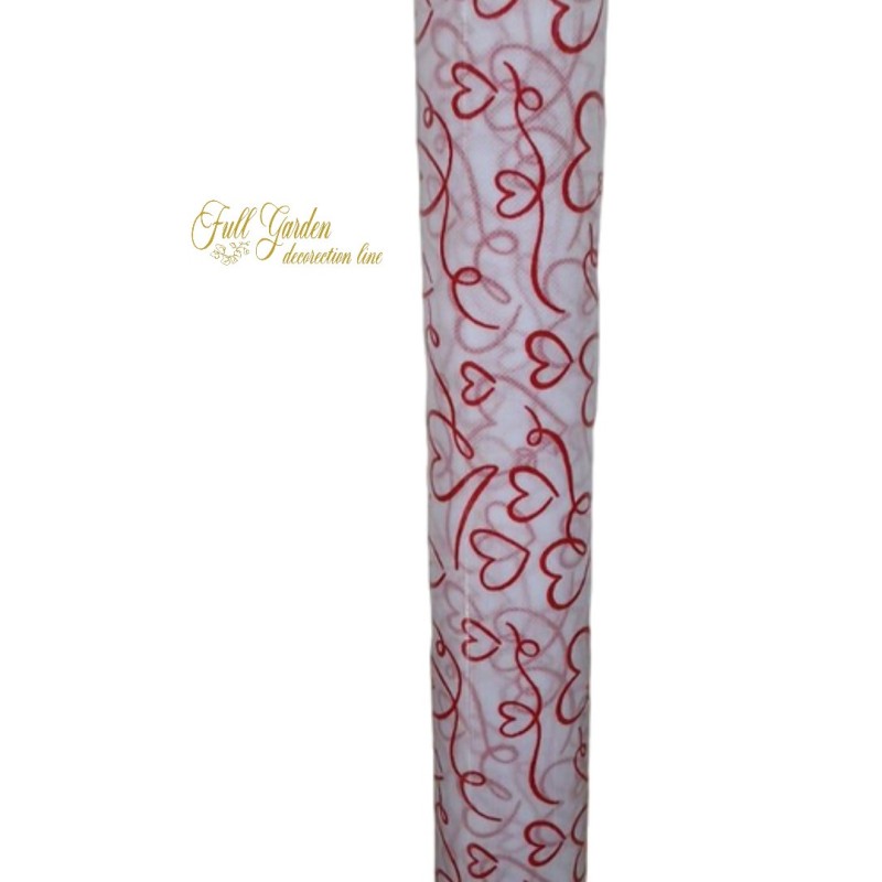 BOBINA TNT  CUORI BIANCA  MM510X9MT