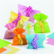 BUSTE PERLATE 16X25CM VERDE MELA