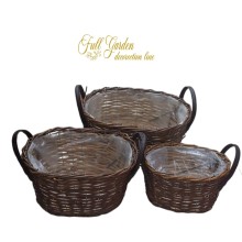 CESTO CON MANICI SET 3 PEZZI