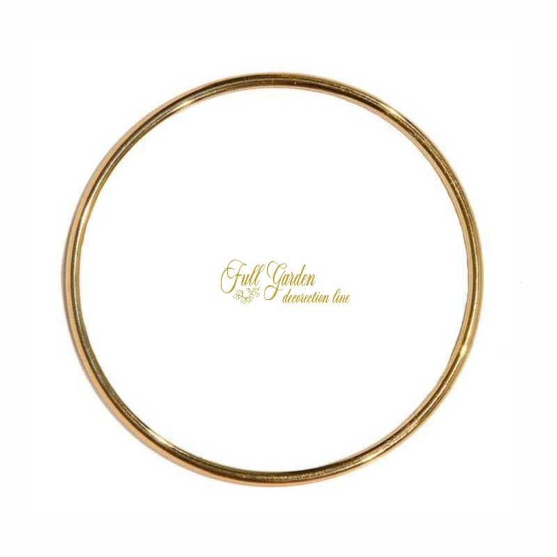 CERCHIO ORO 2,88MM D.6CM. PZ 24