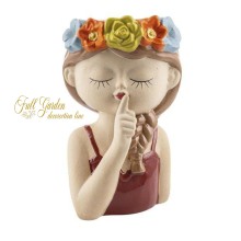 VASO BIMBA FIORI ROSA H165X94X150