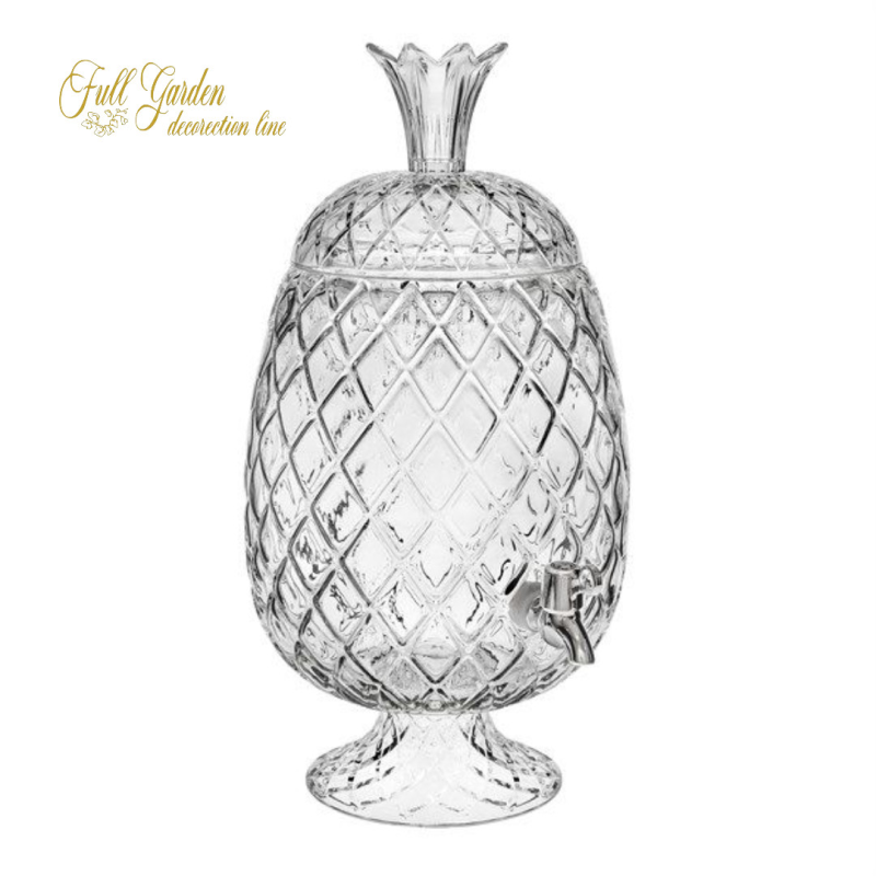 PORTABEVANDE VETRO SPILLATORE  H410 DMAX245 3LT