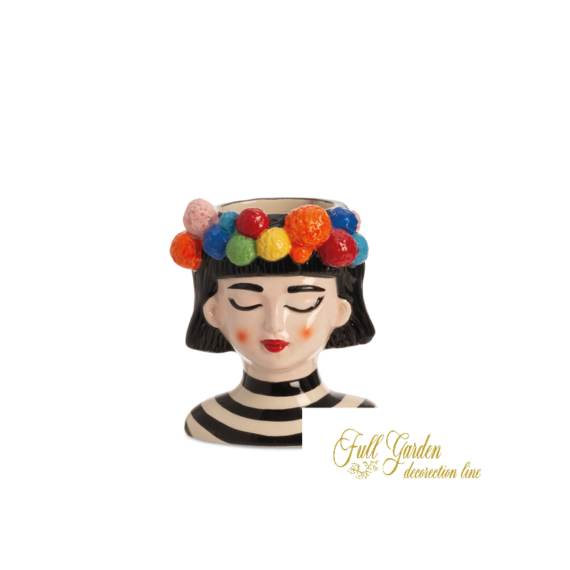 VASO TESTA YVONNE H.10  8,1 X 6,6