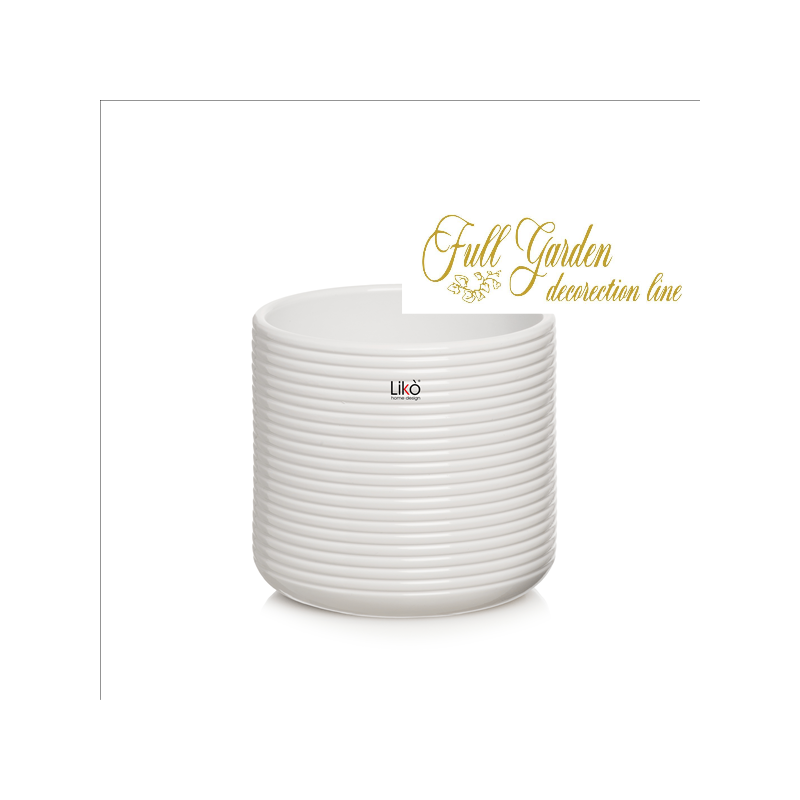 VASO CASPÒ NABILA D. 19 H18 WHITE