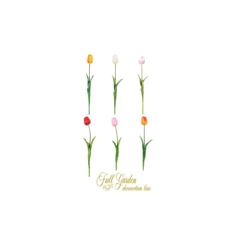 TULIPANO NATURAL TOUCH H.CM.47 COLORI ASSORTITI
