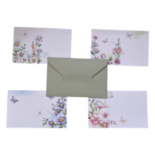 BIGLIETTI E BUSTA FIORI ASSORTITI 7X11 PZ 100