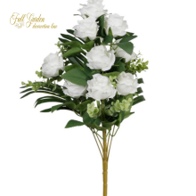 FRONTALE ROSE X 9 WHITE