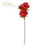 ANEMONE X 3 CM.56 RED