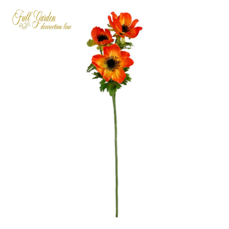 ANEMONE X 3 CM.56 ORANGE