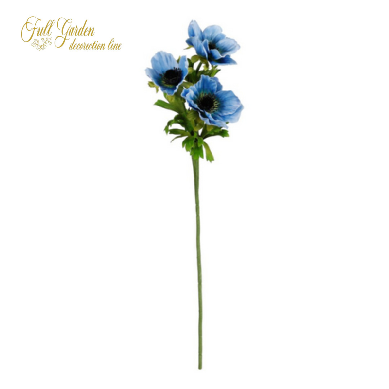 ANEMONE X 3 CM.56 BLU