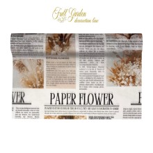 BOBINA PAPERFIBRA FLOWER AVORIO 510X9MT