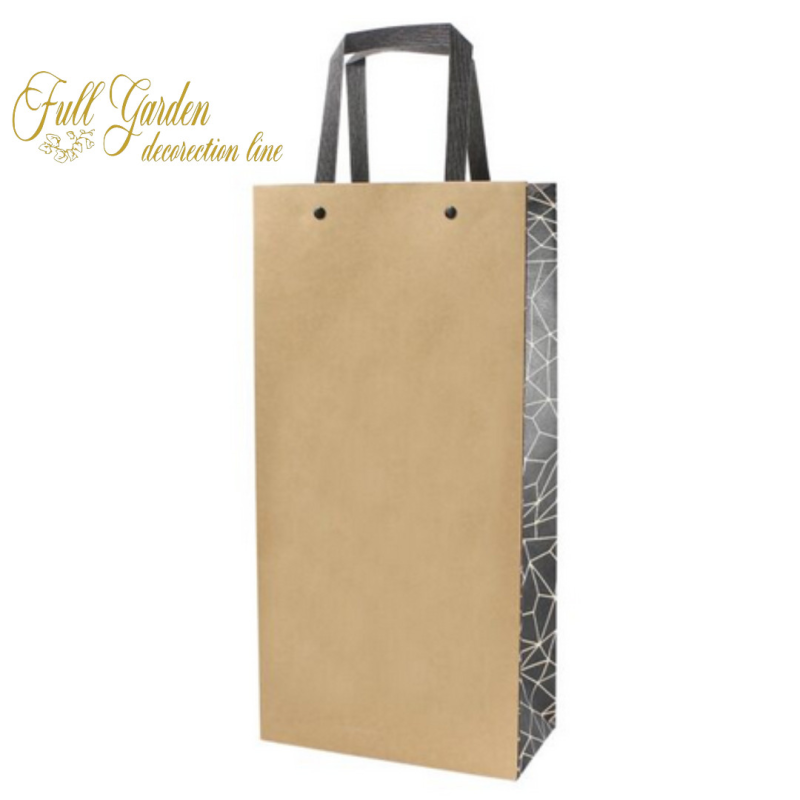 SEDUCTION PORTABOTTIGLIA ECRU  NOIR KRAFT