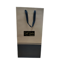 SEDUCTION PORTABOTTIGLIA NOIR/KRAFT 44X13X11,4