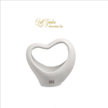 VASETTO CERAMICA CUPIDO WHITE SHINE 11.5X6.5 H11