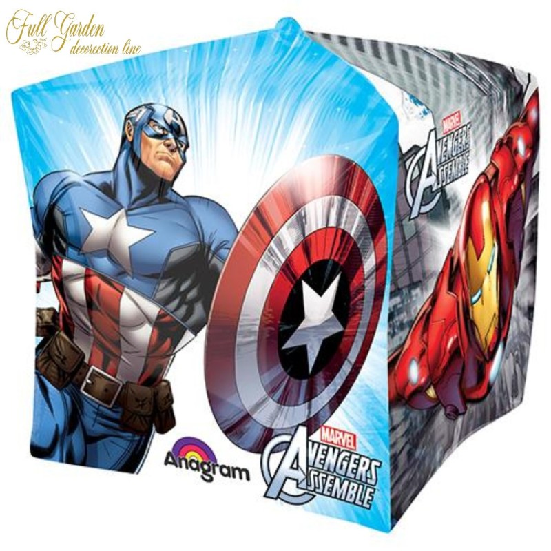 PALLONCINO MYLAR AVENGERS CUBO 15