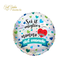 MYLAR NONNO TONDO  18