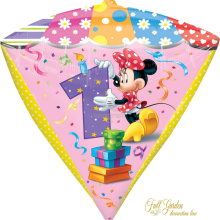 PALLONCINO 18 MYLAR  MINNIE 1 ANNO
