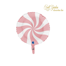 GIRANDOLA SWIRLY BIANCO ROSA 45CM