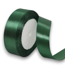 NASTRO DOPPIO RASO MT.50X25MM VERDE BOSCO 17