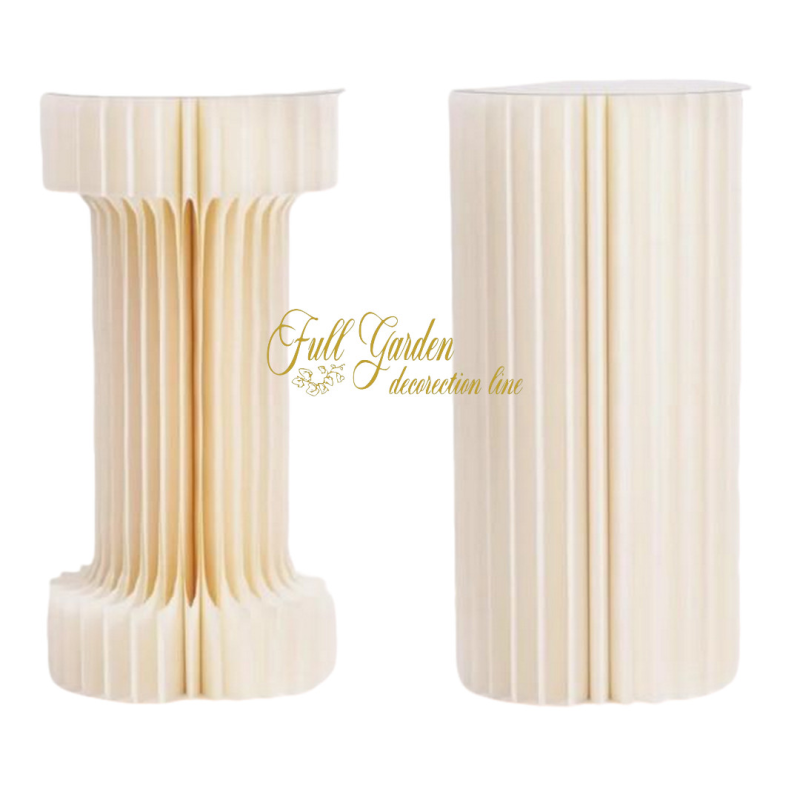 COLONNA 2FORME LED D.30H.80 CM PANNA