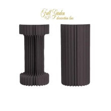 COLONNA 2FORME LED D.30H.80 CM NERO
